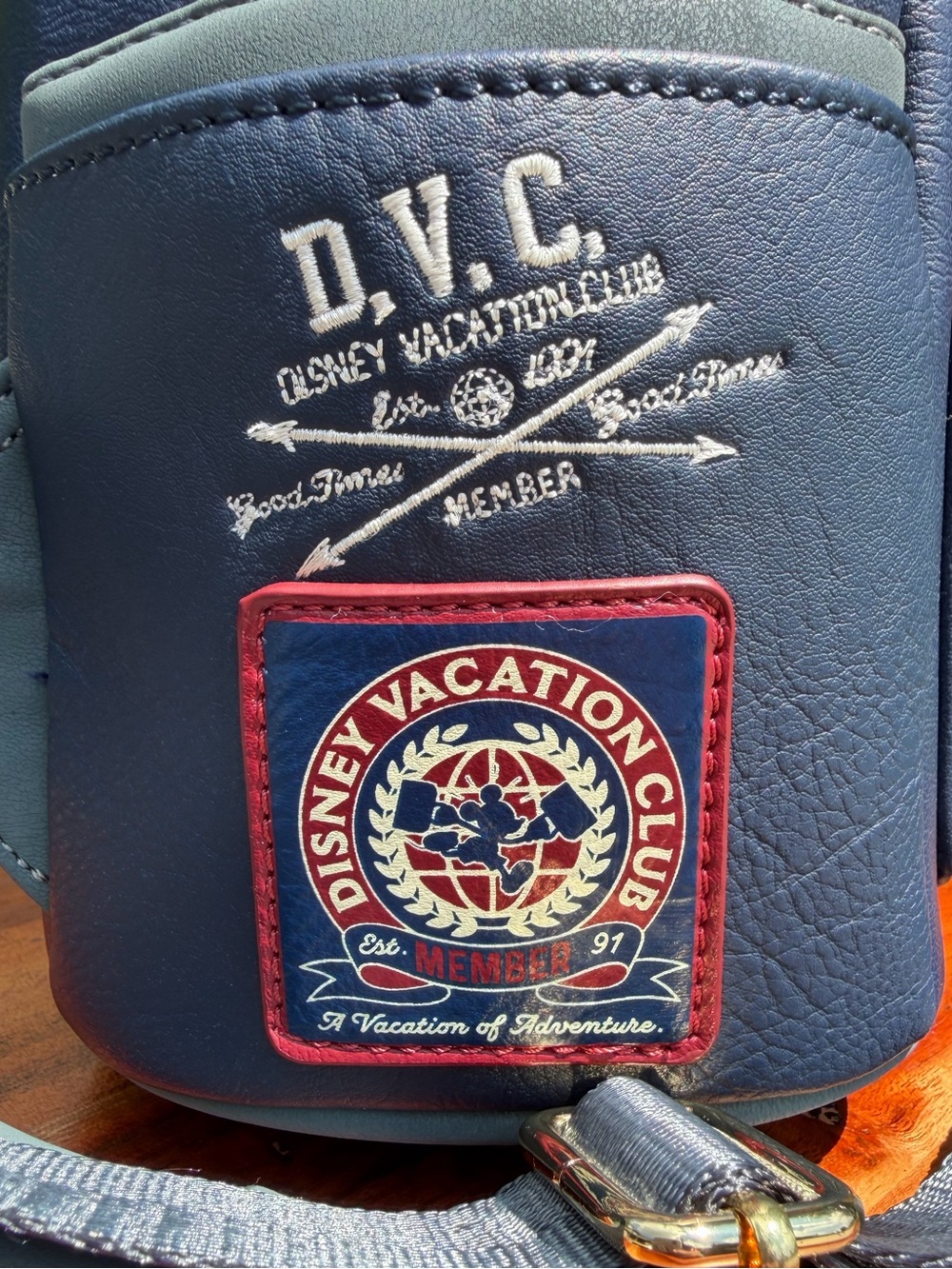 Loungefly Disney Vacation Club DVC 30th Anniversary Backpack EUC - Picture 11 of 16